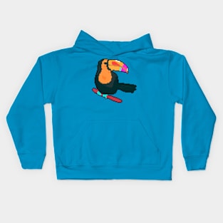 Exquisite Avian Beauty Kids Hoodie